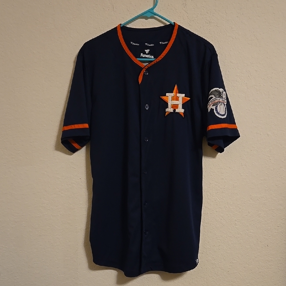 Fanatics MLB Houston Astros Jersey - Navy Blue - Large